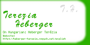 terezia heberger business card